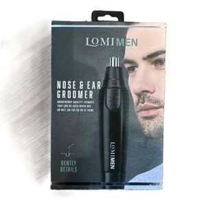 New Lomimen Barbershop-Quality Travel-Ready Waterproof Nose & Ear Groomer